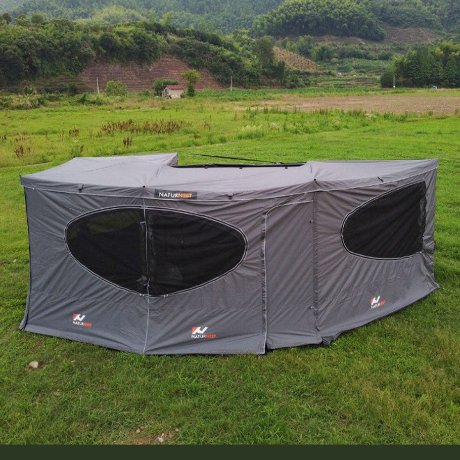 Bamatent Naturnest 270 Car Awning Plus Room Passenger Side(Awning+Awning Room)