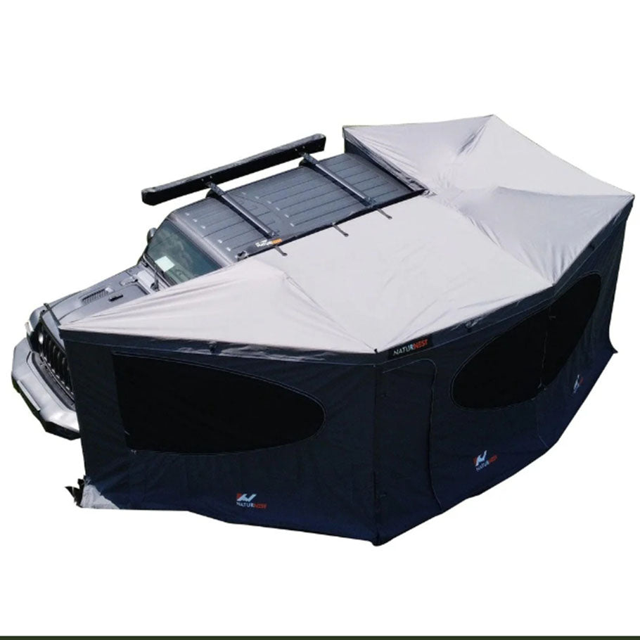 Bamatent Naturnest 270 Car Awning Plus Room Driver Side(Awning+Awning Room)