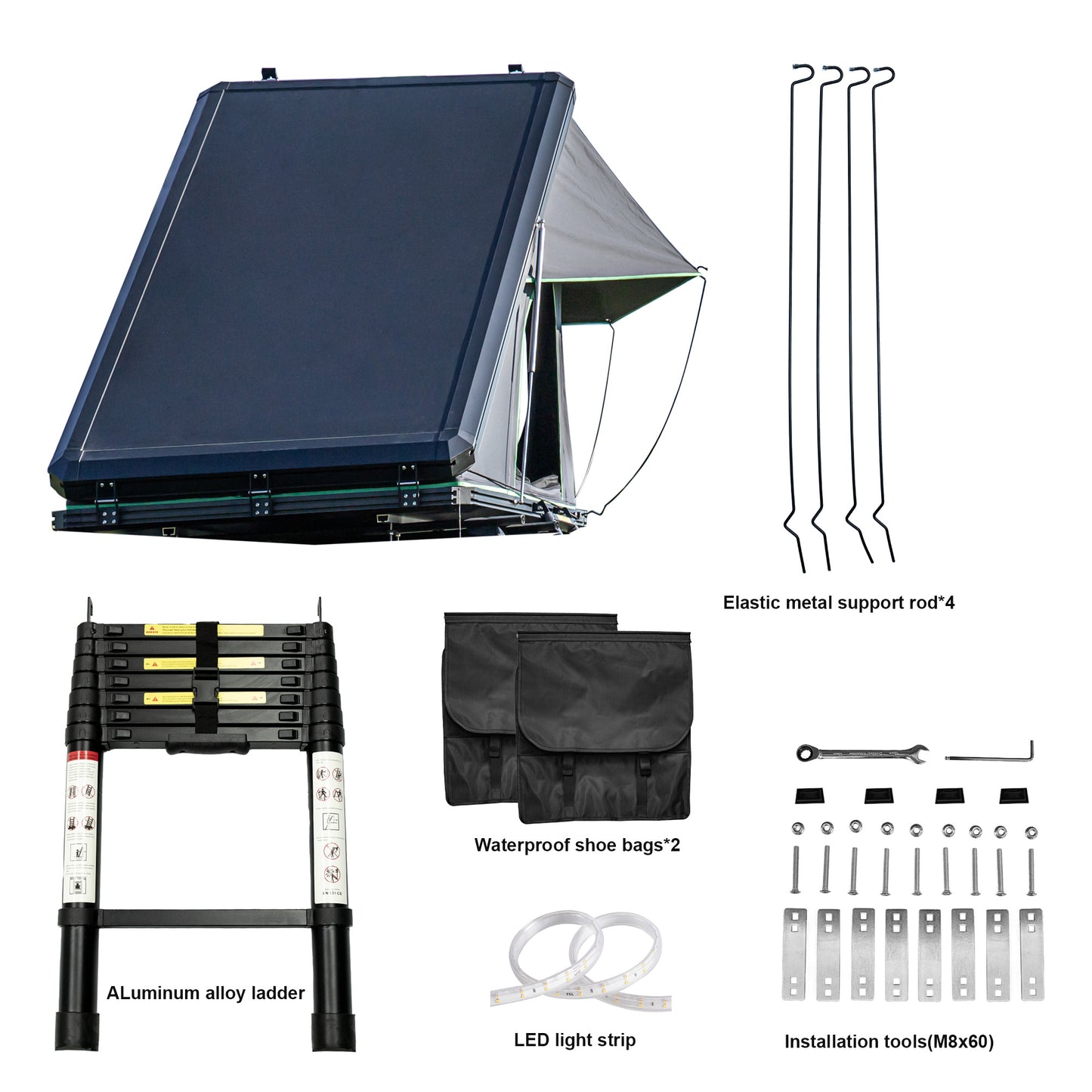 Bamatent Naturnest Polaris Plus Triangle Roof Top Tent