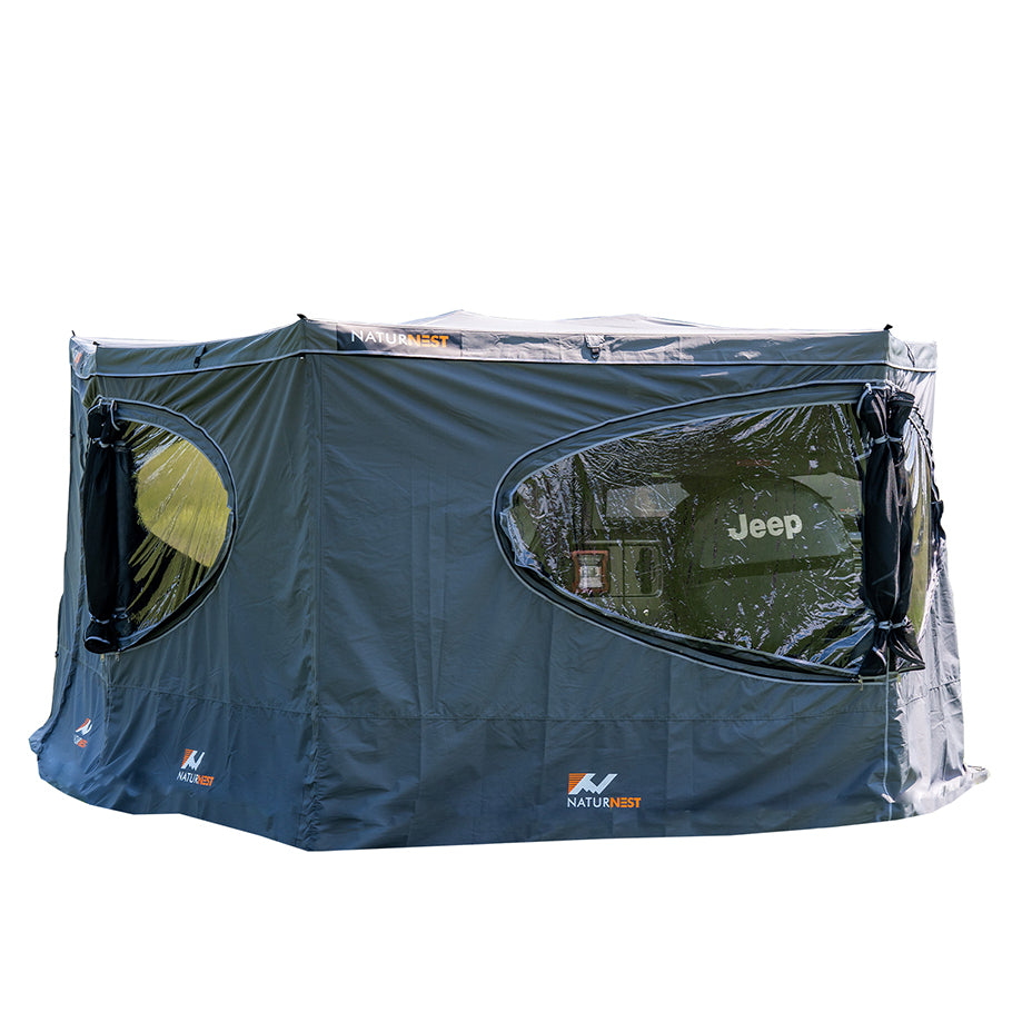 Bamatent Naturnest 270 Car Awning Plus Room Driver Side(Awning+Awning Room)