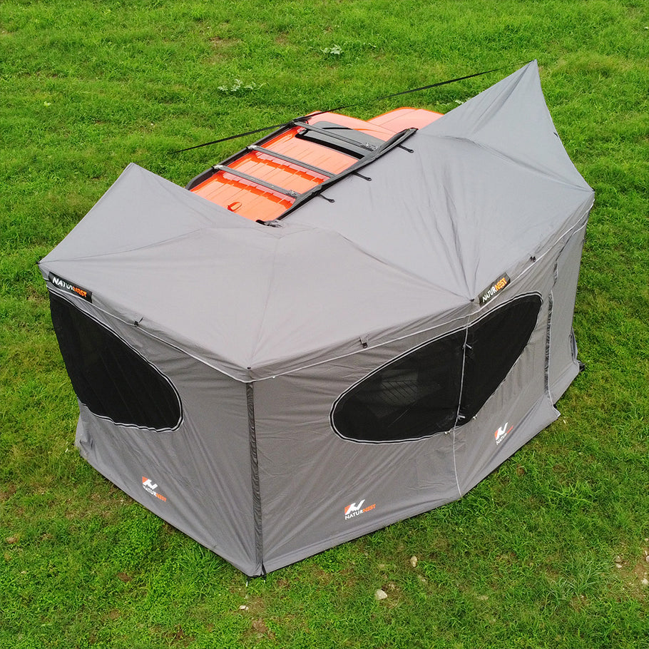 Bamatent Naturnest 270 Car Awning Plus Room Passenger Side(Awning+Awning Room)