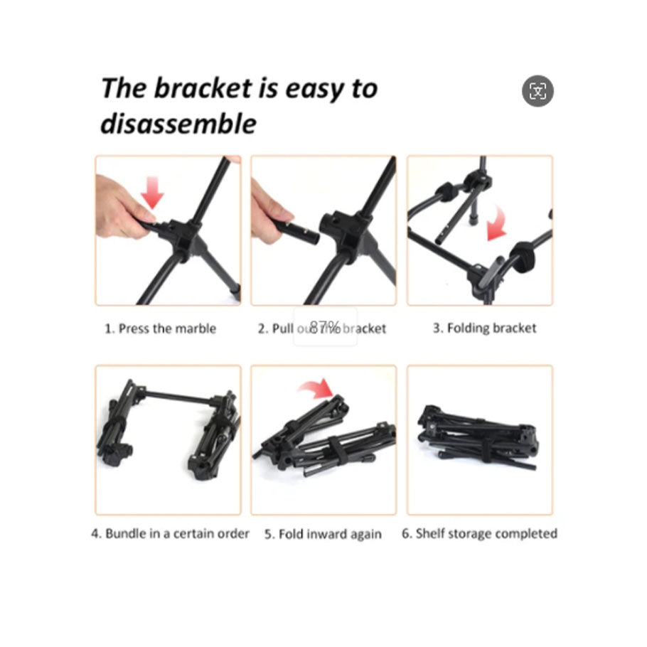 Lightweight and Easy to Carry Small Size Beach Chair Moon Folding Camping Chair