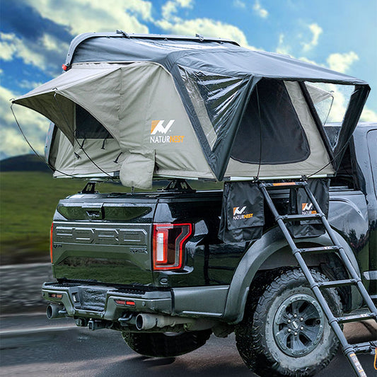 Rooftop Tent Hard Shell, Naturnest Rooftop Tent Roof Top Tent Camping Hardshell Rooftop Tents For Camping Overland Tent For Jeep Tent Car Roof Tent For Jeep Wrangler Truck Van SUV Rooftop Tent