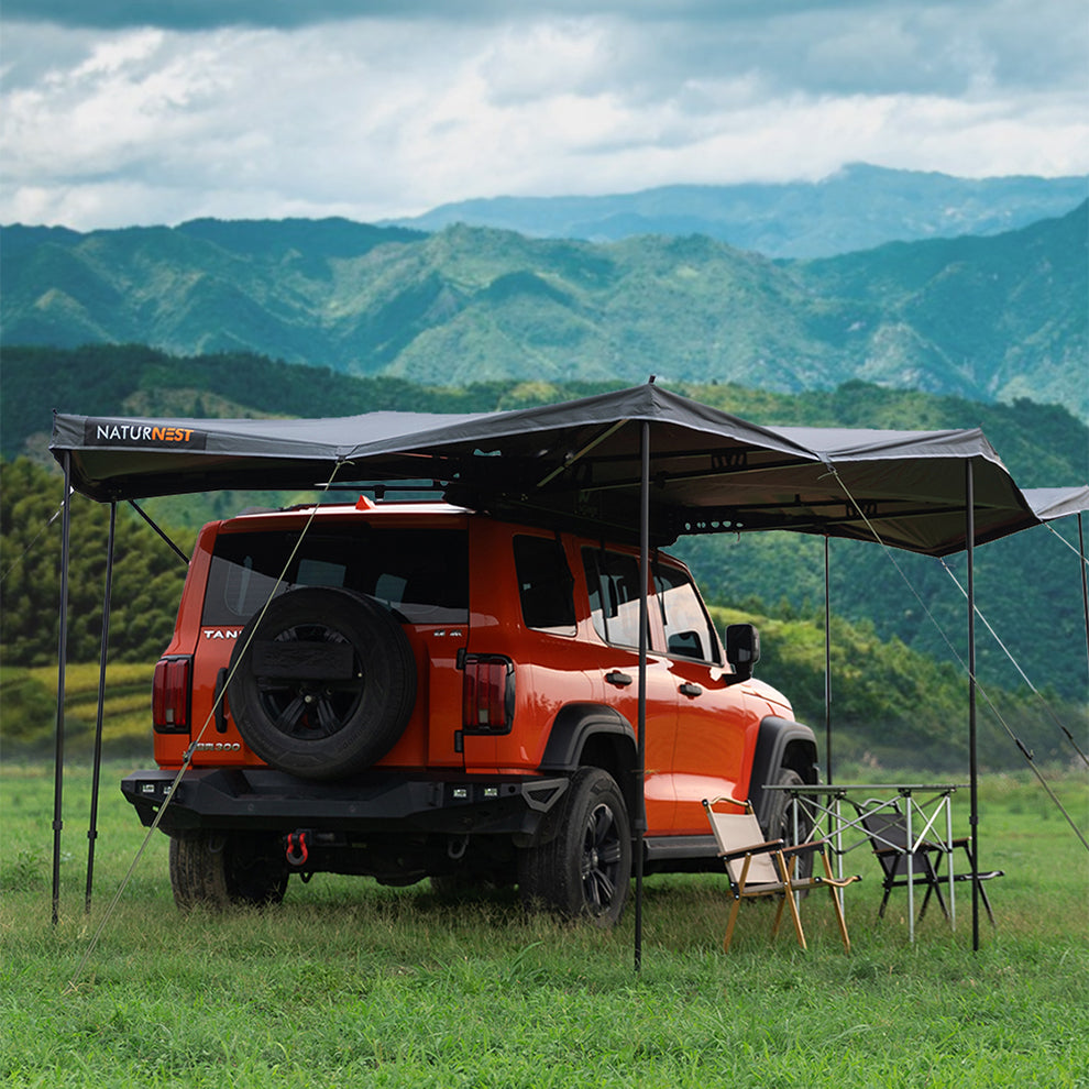 Bamatent Naturnest 270 Car Awning Plus Passenger Side